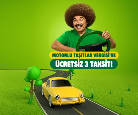 Motorlu Taşıtlar Vergisi'ne ücretsiz 3 Taksit