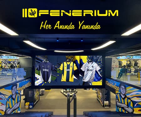Fenerıum mağazalarında ve Fenerıum.com'da %10 indirim