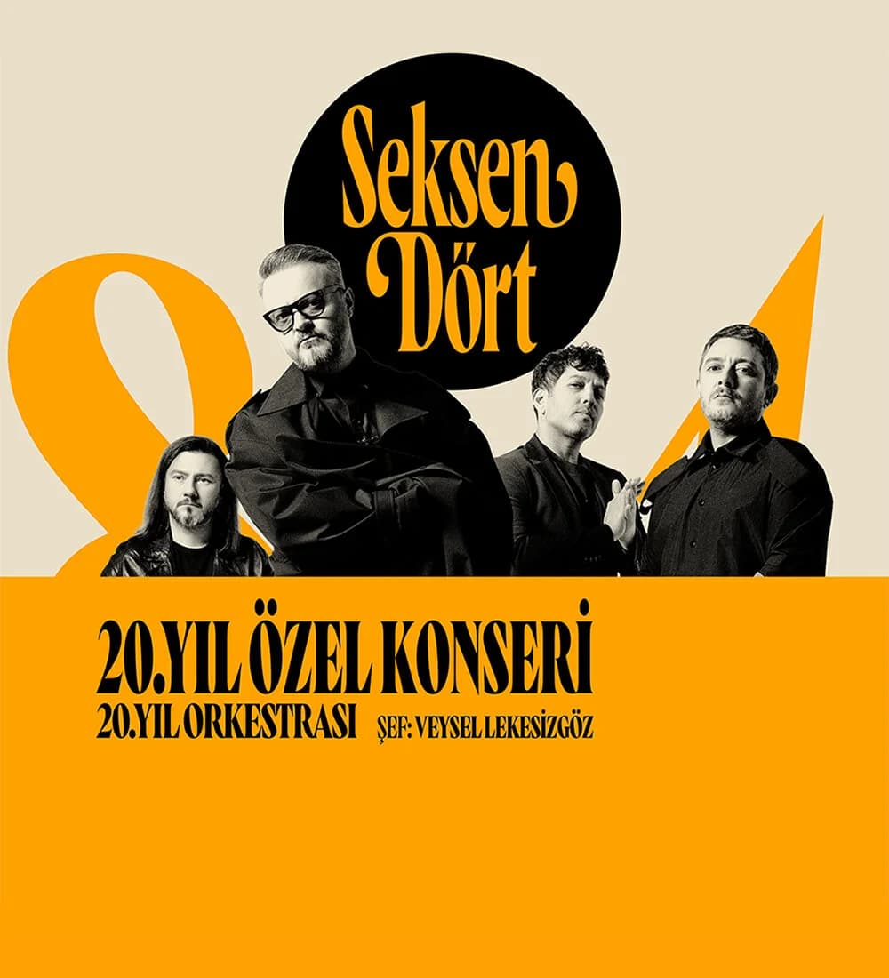 Seksendört Konseri %30 İndirim