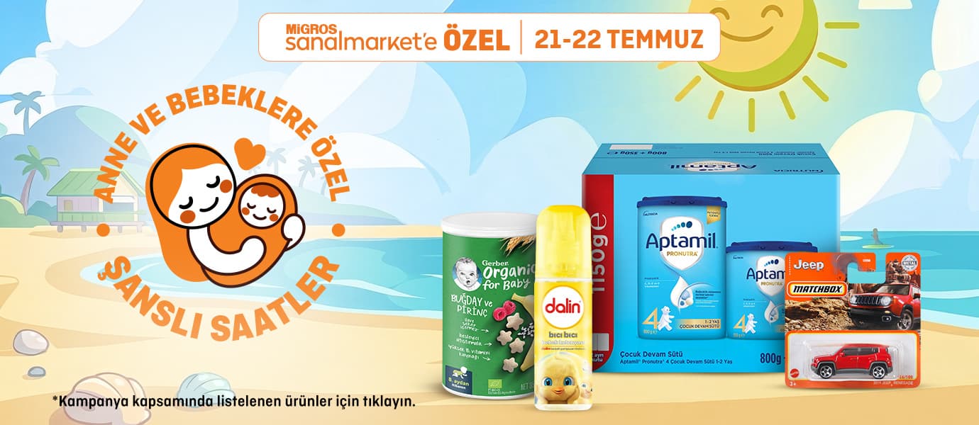 Anne ve Bebek Ürünlerine Özel Fırsatlar