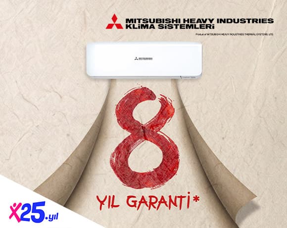Mitsubishi Heavy Klima’da peşin fiyatına 12 aya varan taksit fırsatı