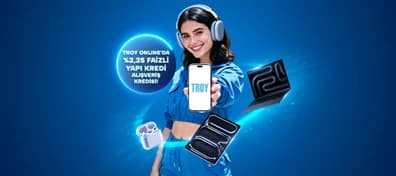 Troy Online’da %2,25 faizli Yapı Kredi Alışveriş Kredisi fırsatı