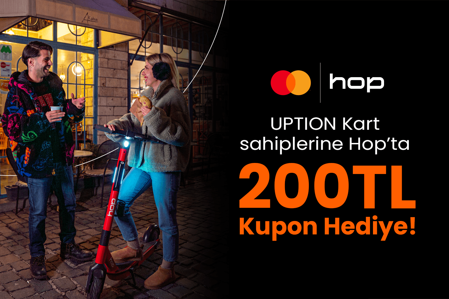 Hop'ta 200 TL Kupon Hediye