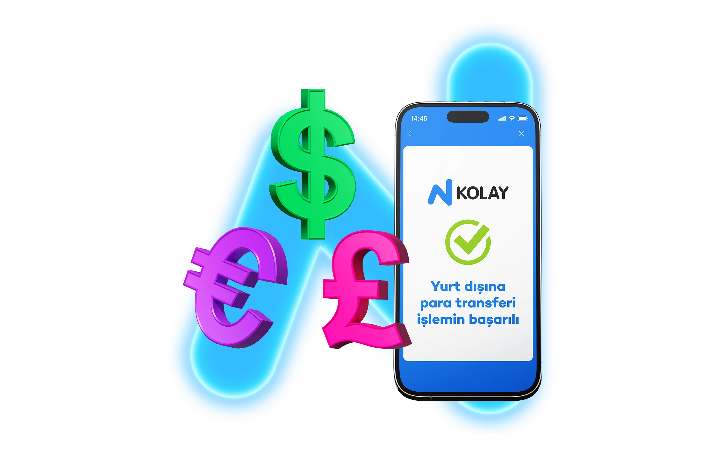 1 EUR/GBP/USD'ye para transferi