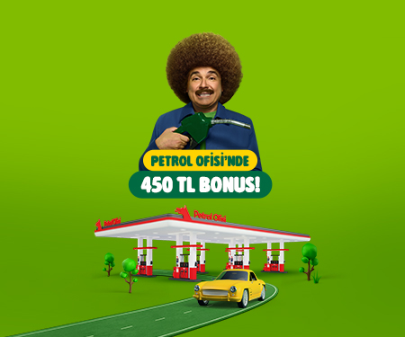 Petrol Ofisi'nde 450 TL bonus
