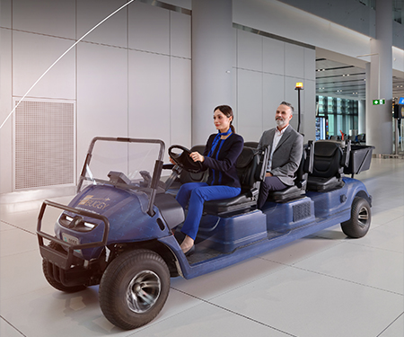 Silver logolu Mastercard'ınız ile İstanbul Havalimanı'nda ücretsiz Buggy hizmeti