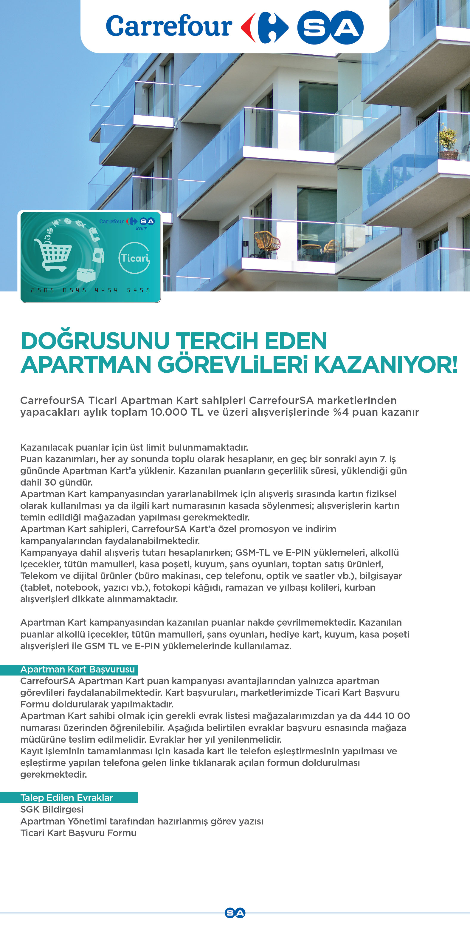 Apartman Kart Kampanyası