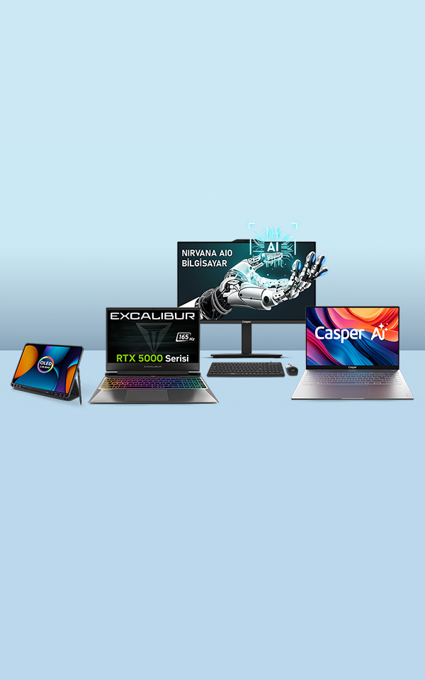 Casper.com.tr'de peşin fiyatına 6 taksit