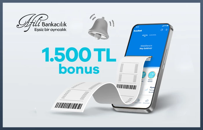 Afili Bankacılık'tan Otomatik Fatura Talimatlarınıza 1.500 TL’ye Varan bonus