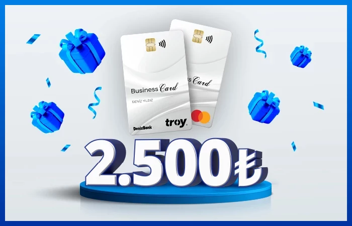 DenizBank Business Kartla Harcadıkça Kazandıran Fırsat