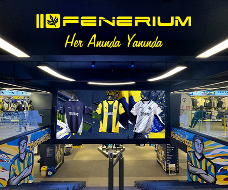 Fenerium mağazalarında ve Fenerium.com'da %10 indirim