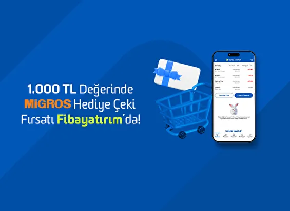 1.000 TL Değerinde Migros Hediye Çeki Fırsatı Borsa Market’te