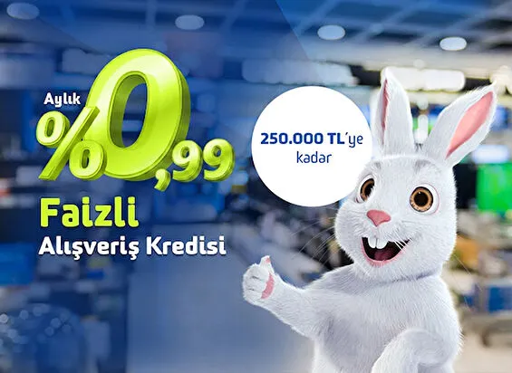 Fibabanka'dan Trendyol'da Seçili Ürünlere Özel %0,99 Faizli Alışveriş Kredisi