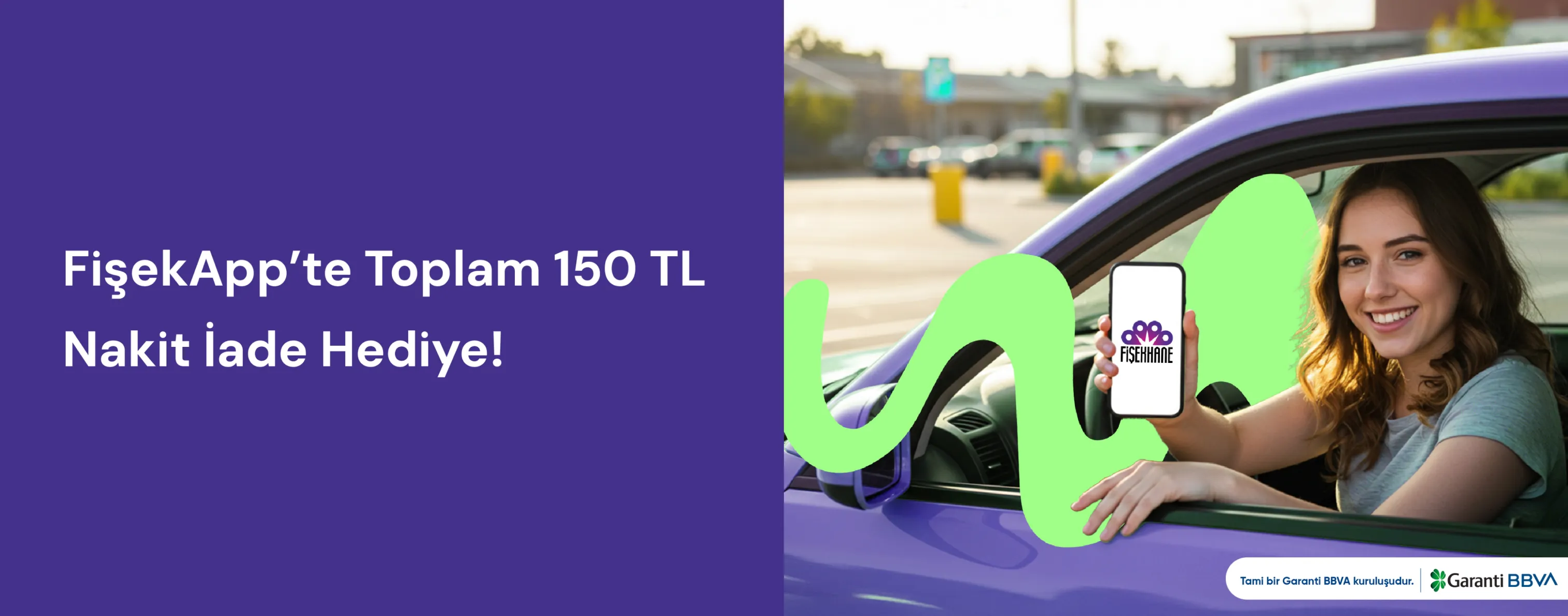 FişekApp Otopark Ödemelerinde Toplam 150 TL Nakit İade