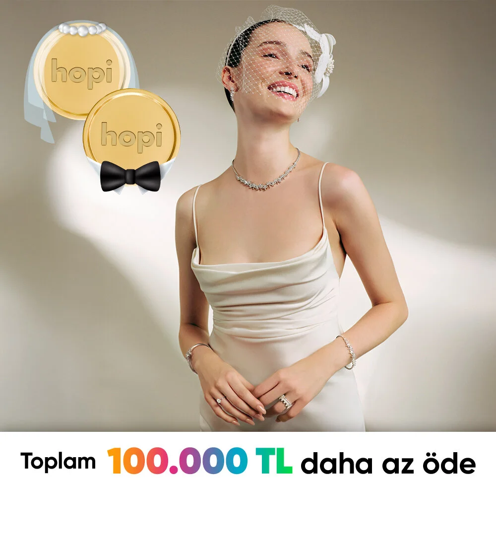 50K TL Düğün Alışverişinde 7.5K Tasarruf!