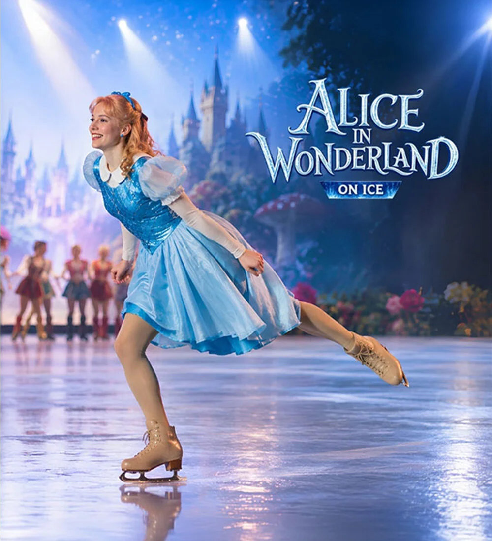 Ülker Spor ve Etkinlik Alanın'da gerçekleşecek olan Alice in Wonderland On Ice biletlerinde %15 daha az öde.