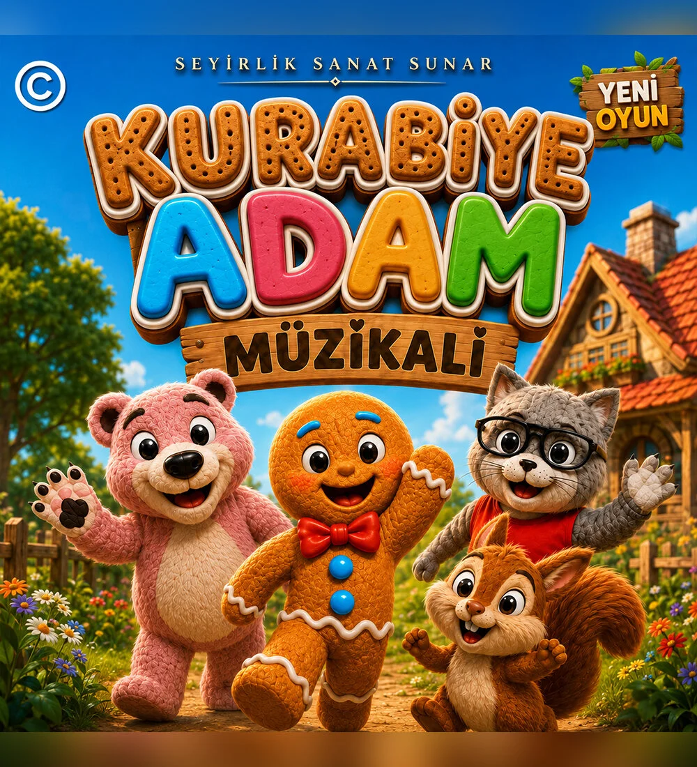 Hilltown Seyirlik Sahne, İstanbul'da gerçekleşecek olan Kurabiye Adam Müzikali etkinliği biletlerine %20 daha az öde.