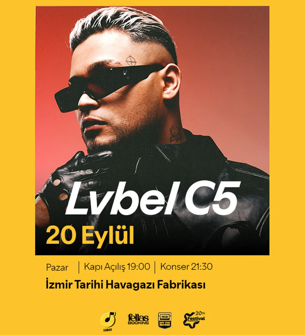 İzmir Tarihi Havagazı Fabrikası'nda gerçekleşecek olan&nbsp;Lvbel C5 Konseri&nbsp;etkinliği biletlerinde %20 daha az öde.