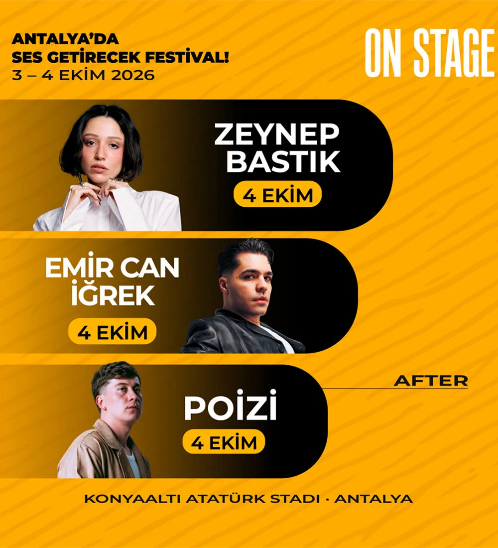 On Stage Antalya 2026'da %15 Paracık Kazan!