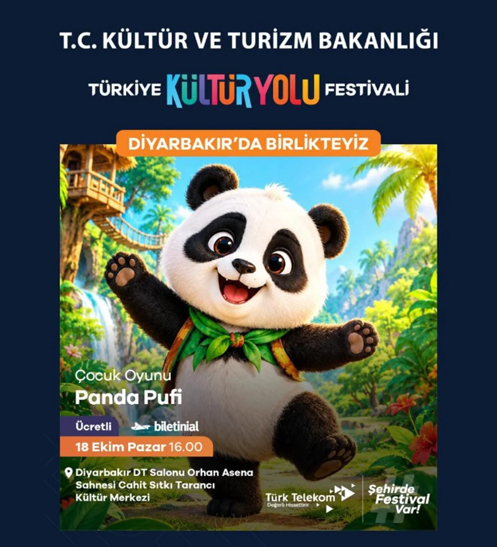 Panda Pufi Tiyatro Biletinde %20 İndirim