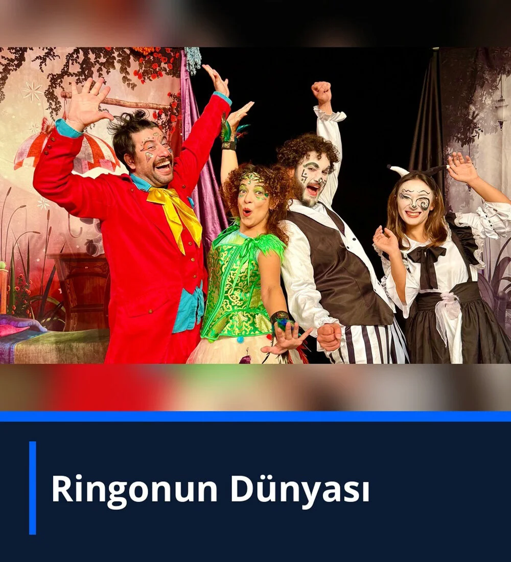 Çeşitli illerde gerçekleşecek olan Ringonun Dünyası tiyatro etkinliği biletlerinde %20 daha az öde.