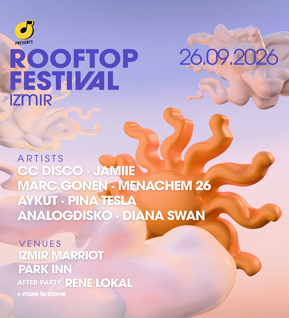Çeşitli Teraslar, İzmir'de gerçekleşecek olan Rooftop Festival İzmir 2026 etkinliği biletlerine %15 daha az öde.