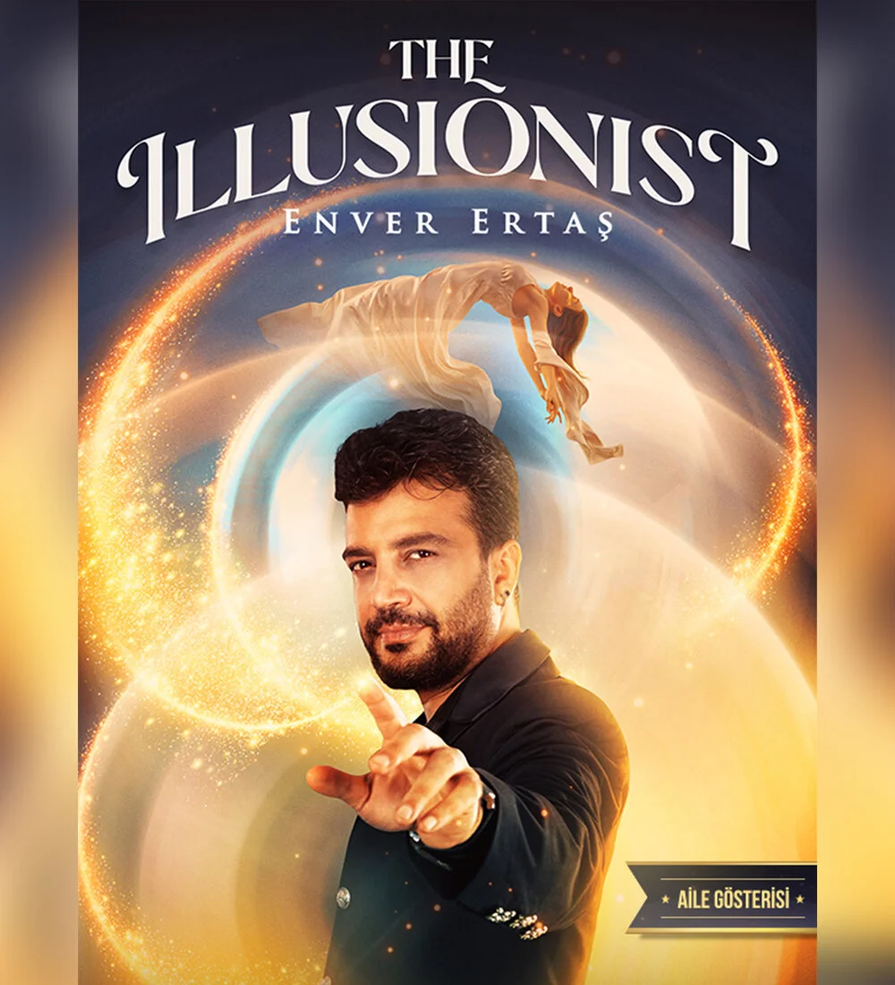 Çeşitli illerde gerçekleşecek olan The Illusionist - Enver Ertaş etkinliği biletlerinde %20 daha az öde.