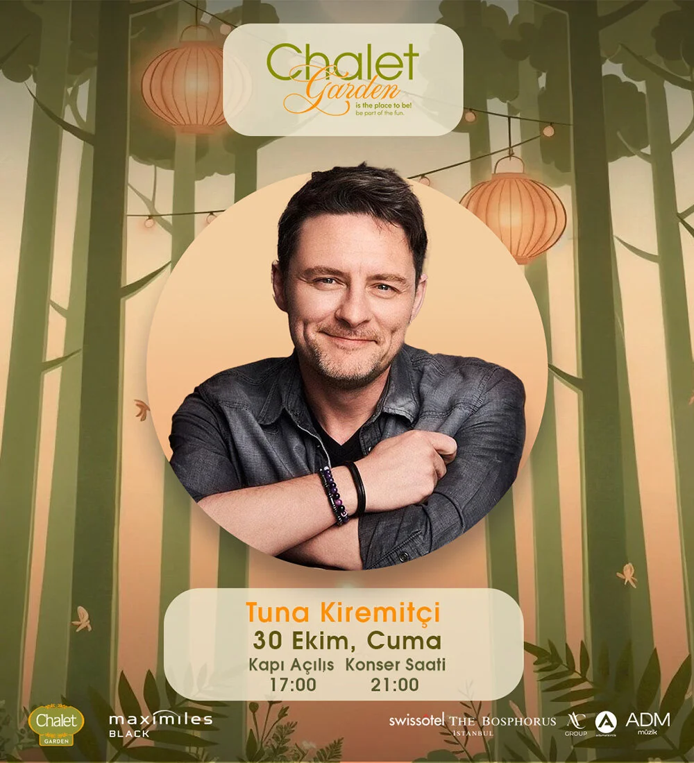 Tuna Kiremitçi Konser Biletlerinde %20 İndirim