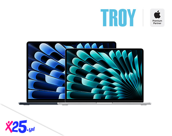 Troy Apple Premium Partner Mağazaları veya www.troyestore.com' da Peşin Fiyatına 6 Aya Varan Taksit Fırsatı