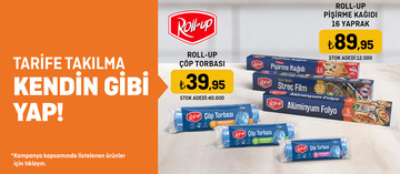 Roll-up Ürünleri
