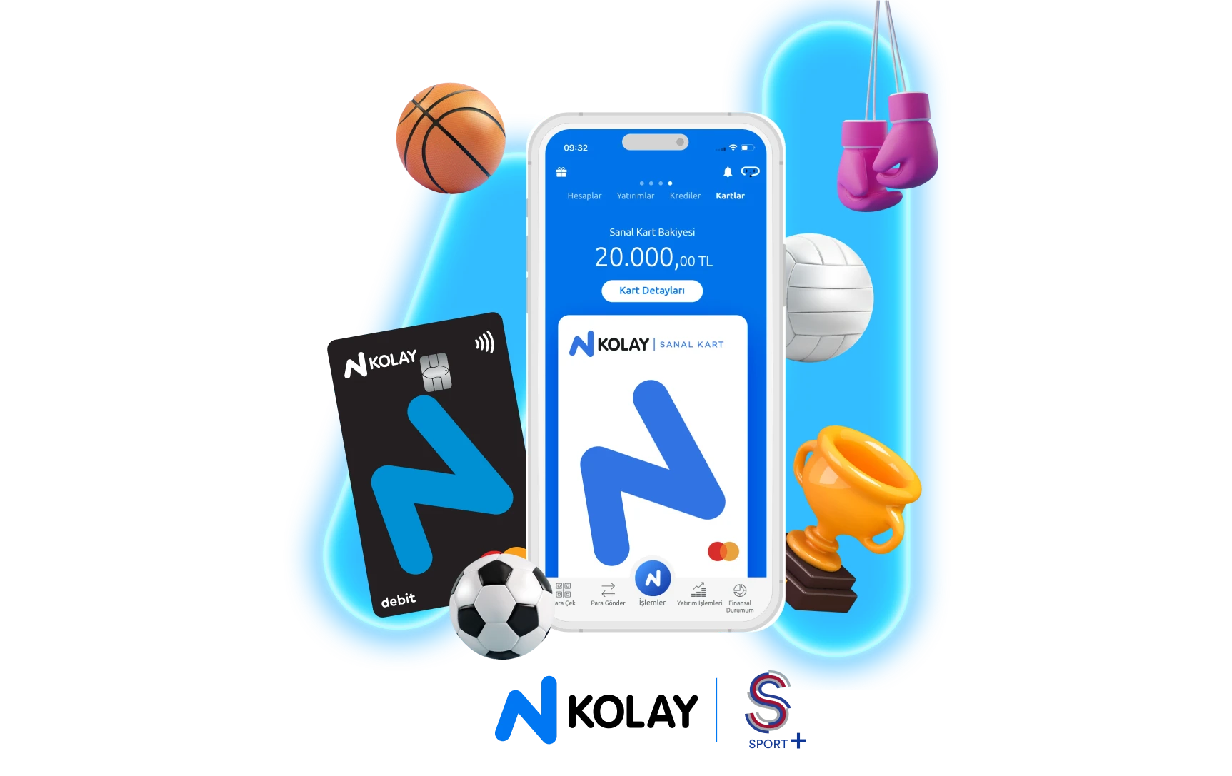 N Kolay kartınla S Sport Plus üyeliğinde 1.000 TL’ye varan hediye