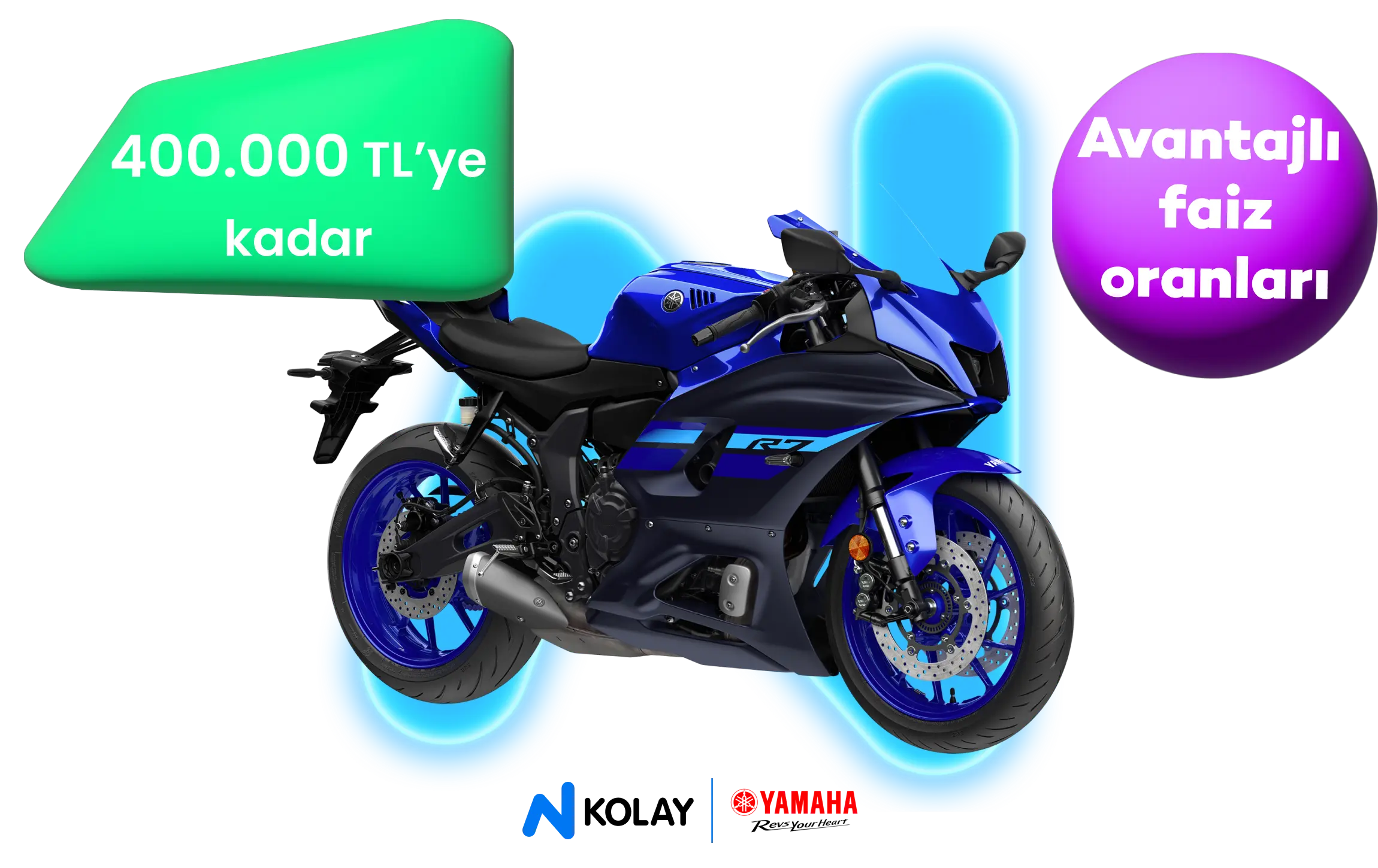 N Kolay ve Yamaha Motor ile motosiklet kredisi yolculuğunuz başlıyor