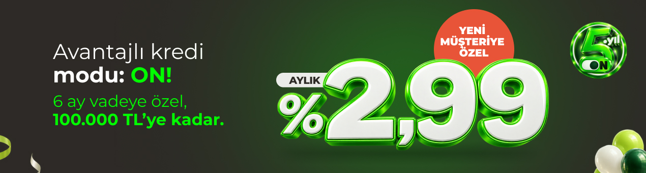 Avantajlı Kredi Modu: ON