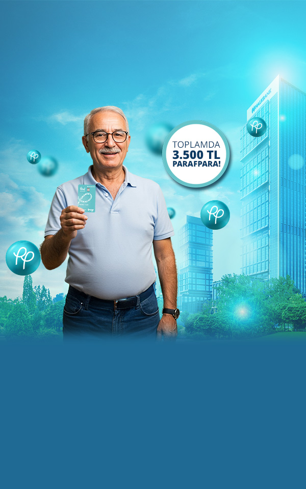 Paraf Değerlimiz Kredi Kart Sahibi Emekli Müşterilerimize Özel Otomatik Fatura Ödeme Talimatlarına 3.500 TL'ye Varan ParafPara