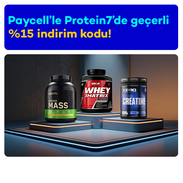 Protein7’de %15 İndirim