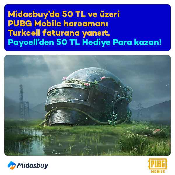 PUBG Mobile’da 50 TL hediye para
