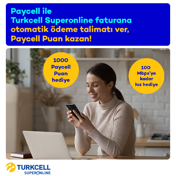 Superonline Otomatik Ödeme Talimatınıza Hediye