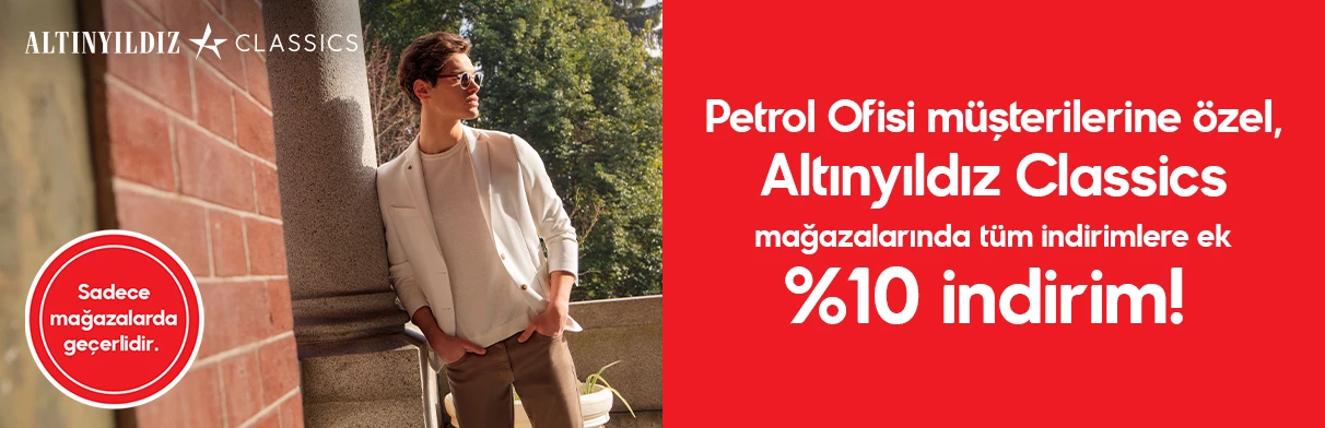 Altınyıldız Classics'te Geçerli %10 İndirim