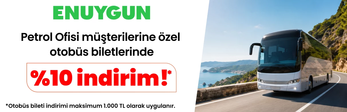 ENUYGUN'dan Otobüs Bileti İndirimi Kampanyası