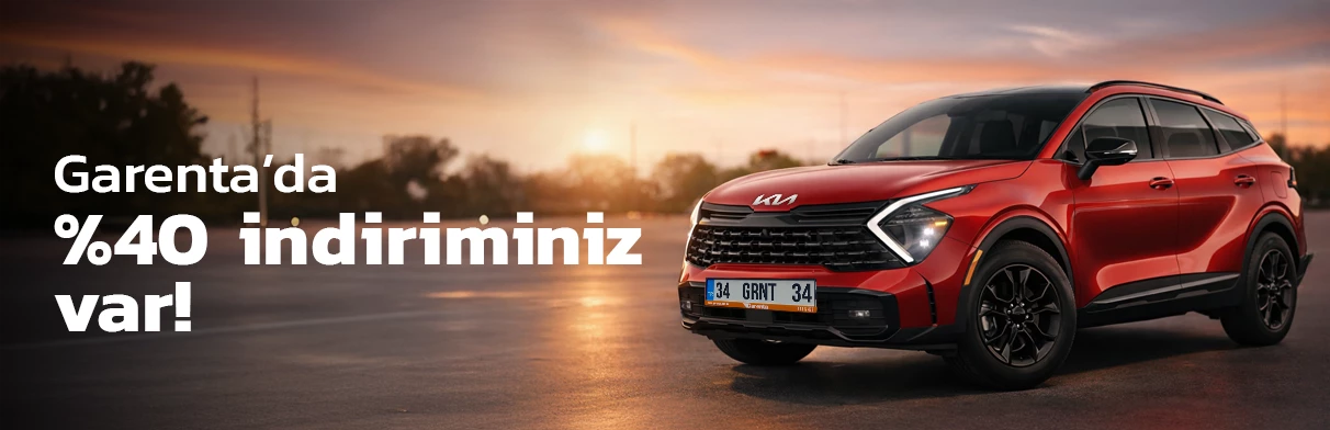 Garenta'dan %40 İndirim
