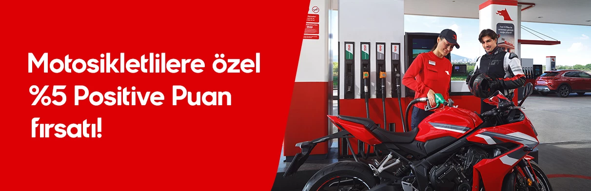 Motosiklet Sürücülerine Özel %5 Positive Puan Fırsatı