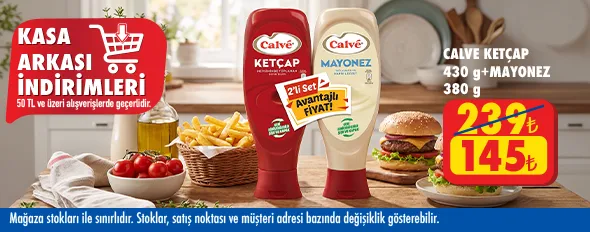 50 TL ve üzeri alışverişte 145.00 TL