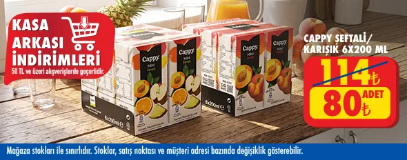 50 TL ve üzeri alışverişte 80.00 TL