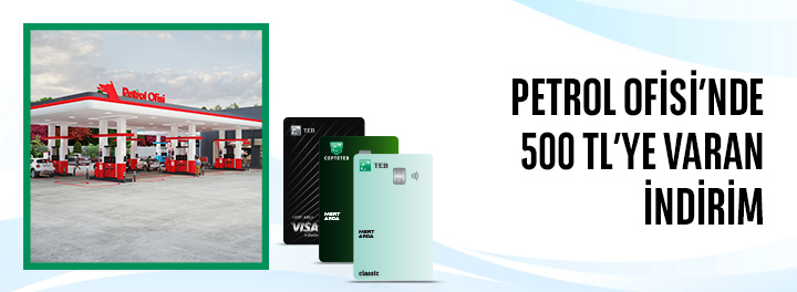 Petrol Ofisi'nde 500 TL'ye Varan İndirim