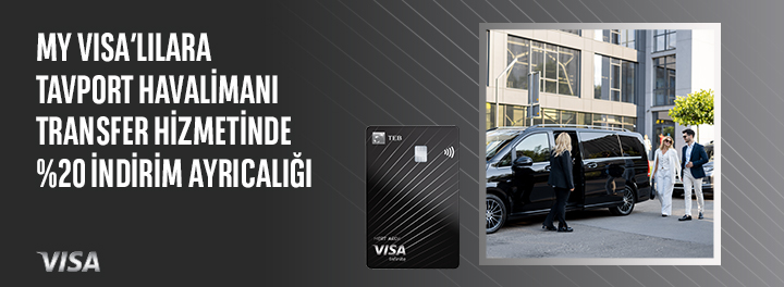 TAVPORT Havalimanı Transfer Hizmeti'nde %20 İndirim Ayrıcalığı | Türk Ekonomi Bankası