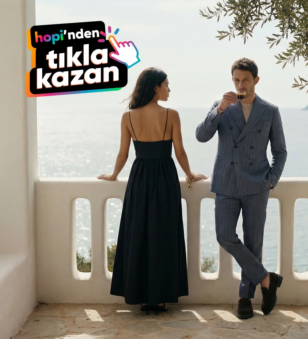 Tıkla Kazan butonuyla boyner.com.tr ve mobil uygulamasından yapacağın alışverişlerde %4 Paracık kazan. Alışverişini markanın websitesinden yapacaksan çerezleri onaylamalısın. Markanın mobil uygulamasından yapacaksan telefonundaki genel uygulama takip izni alma saçeneğini aktifleştirerek uygulamaların takip iznine onay vermelisin ve alışveriş yapacağın uygulamanın takip izinlerini açmalısın. Aksi durumda Paracık kazanımı yoktur.