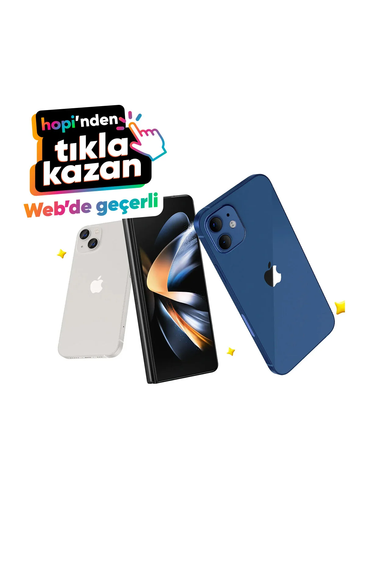 Tıkla Kazan butonuyla getmobil.com'da %2,5 Paracık kazan. Alışverişini markanın websitesinden yapmalısın. Yönlendikten sonra çerezleri onaylamalısın. Aksi durumda Paracık kazanımı yoktur.
