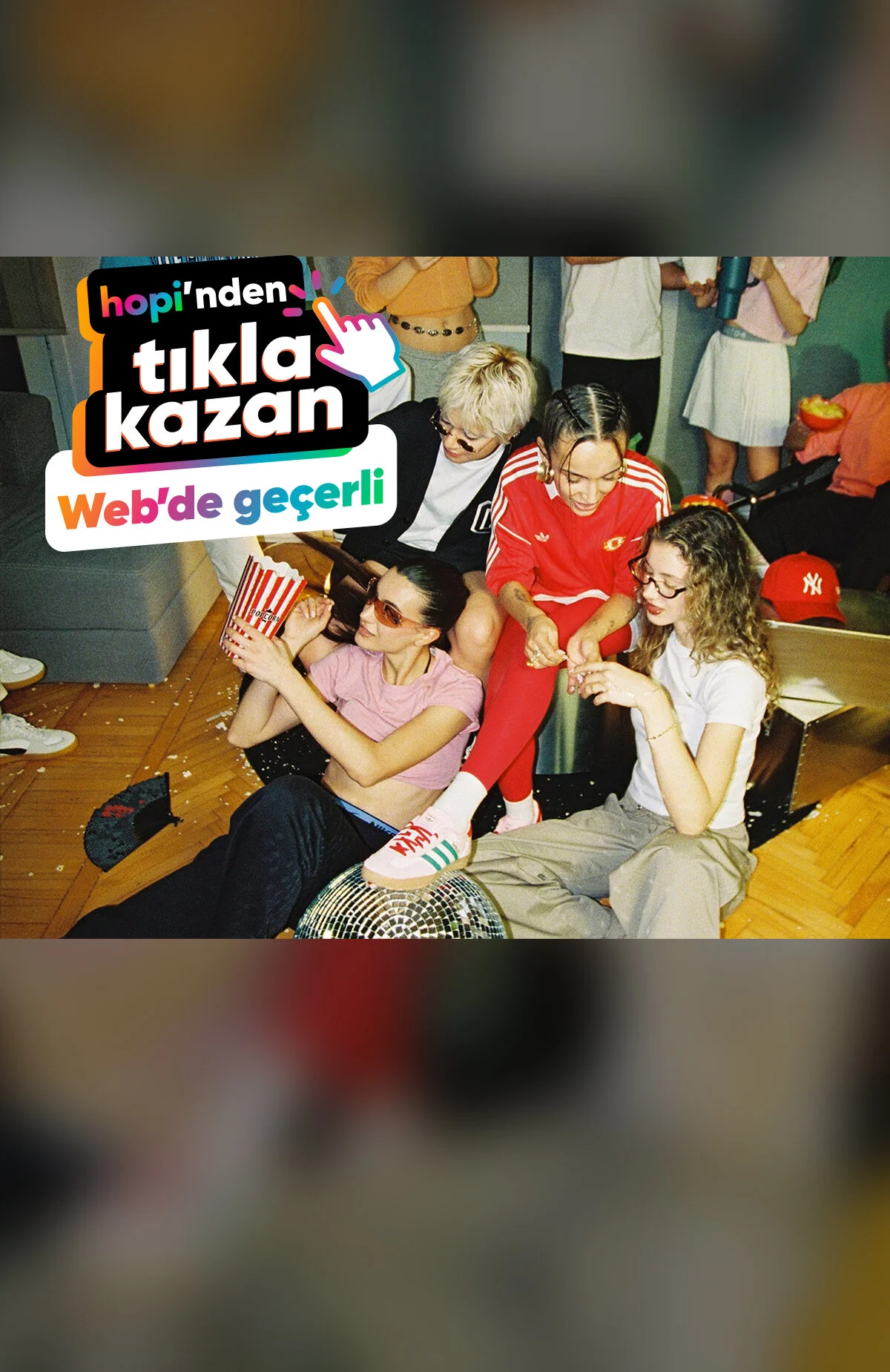 Tıkla Kazan butonuyla houseofsuperstep.com'dan yapacağın alışverişlerde %3 Paracık kazan. Alışverişini markanın websitesinden yapmalısın. Yönlendikten sonra çerezleri onaylamalısın. Aksi durumda Paracık kazanımı yoktur.