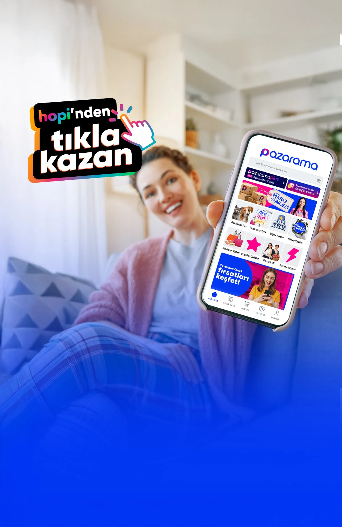 Pazarama’da %10’a Varan Paracık Kazan!