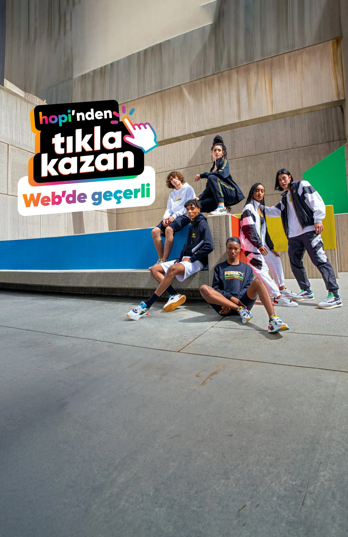 Tıkla Kazan butonuyla tr.puma.com'dan yapacağın alışverişlerde %3 Paracık kazan. Paracık'a ek, %15 daha az öde. Alışverişini markanın websitesinden yapmalısın. Yönlendikten sonra çerezleri onaylamalısın. Aksi durumda Paracık kazanımı yoktur.